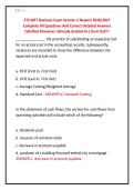 ETS MFT Business Exam Version 2 Newest 2026&sol;2027 &NewLine;Complete All Questions And Correct Detailed Answers &NewLine;&lpar;Verified Answers&rpar; &vert;Already Graded A&plus;&vert;&vert;Just Out&excl;&excl;&excl; 