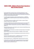 GEOG 1300E - Midterm Review Exam Questions With Verified Answers