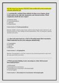 HESI RN Critical Care Nursing  2026&sol;2027 Exam verified with correct answers plus &NewLine;rationales 2026&sol;2027 pdf  