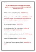 EVS 317 Beekeeping Exam Newest 2026&sol;2027 Complete &NewLine;Questions And Correct Answers &lpar;Verified Answers&rpar; &vert;Already &NewLine;Graded A&plus;&vert;&vert;Just Out&excl;&excl;&excl; 