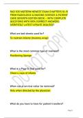 RAD 1125 MIDTERM NEWEST EXAM CHAPTERS 10-15 &NewLine;FROM RADIOLOGIC & IMAGING SCIENCE & PATIENT &NewLine;CARE SEVENTH EDITION BOOK &ndash; WITH COMPLETE &NewLine;QUESTIONS WITH 100&percnt; CORRECT ANSWERS &NewLine;&vert;VERIFIED&sol;&sol; LATEST UPDATE 2026&sol;2027