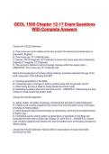 GEOL 1500 Chapter 12-17 Exam Questions With Complete Answers