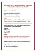 ACEDS Ultimate Course Breaker Exam 200&plus; Questions & Answers with Rationales 100&percnt; Verified Latest Update 2026 &sol; 2027