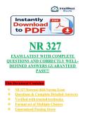 NR 327 Maternal-Child Nursing Practice Exam &ndash; Comprehensive Review Questions & Correct Detailed Answers &vert; 2026&sol;2027 Update