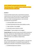 NU 671 PMHNP Psychopathological Disorders and &NewLine;Psychotherapy Exam &vert; Complete Practice Questions&comma; Answers &NewLine;& Detailed Rationales &lpar;2026&sol;2027&rpar; 