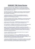2026&sol;2027 TMC Study Review