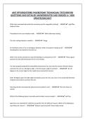 AMT RPT&lpar;REGISTERED PHLEBOTOMY TECHNICIAN&rpar; TEST&vert;VERIFIED QUESTIONS AND DETAILED ANSWERS&vert;RATED AND GRADED A&plus; NEW UPDATE&vert;2026&sol;2027