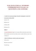 NUR 230 EXAM Bundle &vert; 2027 Update with complete solutions&period;