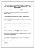 AMT RPT&lpar;REGISTERED PHLEBOTOMY TECHNICIAN&rpar; TEST&vert;VERIFIED QUESTIONS AND DETAILED ANSWERS&vert;RATED AND GRADED A&plus; NEW UPDATE&vert;2026&sol;2027