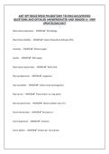 AMT RPT&lpar;REGISTERED PHLEBOTOMY TECHNICIAN&rpar;&vert;VERIFIED QUESTIONS AND DETAILED ANSWERS&vert;RATED AND GRADED A&plus; NEW UPDATE&vert;2026&sol;2027