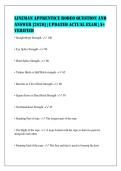 Lineman Apprentice Rodeo Question and&NewLine;Answer &lbrack;2026&rsqb; &vert; UPDATED ACTUAL Exam &vert; A&plus;&NewLine;Verified