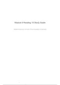 The Global Economy of Food &lpar;AREC150&rpar;&comma; The University of Arizona&comma; Module 5 &mdash; Reading 10 Study Guide