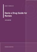 Davis's Drug Guide for Nurses 18th Edition Test Bank &vert; Pharmacology Exam Prep