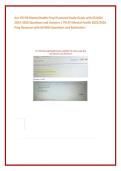 Ace ATI PN Mental Health Prep Proctored Study Guide with 60 NGN &NewLine;2023&ndash;2026 Questions and Answers &vert; PN ATI Mental Health 2023&sol;2026 &NewLine;Prep Resource with 60 NGN Questions and Rationales&excl;