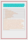 APPROVED ATI RN ADULT MEDICAL SURGICAL 2023 ACTUAL & RETAKE &NewLine;PROCTORED EXAM WITH NGN 100 CLEAR QUESTIONS TO PASS LEVEL 3 &NewLine;RN ATI ADULT MED-SURG 2023&ndash;2026 PROCTORED EXAM WITH NGN