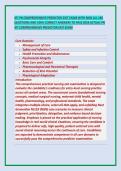 ATI PN COMPREHENSIVE PREDICTOR EXIT EXAM WITH NGN ALL 180 &NewLine;QUESTIONS AND 100&percnt; CORRECT ANSWERS TO PASS 2026 ACTUAL PN &NewLine;ATI COMPREHENSIVE PREDICTOR EXIT EXAM 