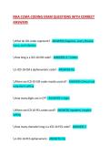 QUESTIONS WITH CORRECT ANSWERS