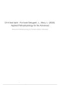 Applied Pathophysiology for the Advanced Practice Nurse&comma; Chapter 6&comma; Keiser University&comma; 2020 &mdash; Fluid&comma; Electrolyte&comma; and Acid-Base Homeostasis Test Bank