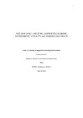 WGU D186 TASK 1&colon; CREATING A SUPPORTIVE LEARNING ENVIRONMENT &vert; ACCURATE AND VERIFIED &vert; 2026 UPDATE