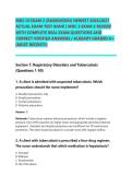 MDC III Exam 2 Rasmussen 2026&sol;2027 &vert; Questions & Verified Answers &vert; Complete Exam Review &vert; Latest Update &vert; Graded A&plus;