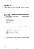 TEST BANK FOR&NewLine;Corporate Finance 13th Stephen Ross&comma; Randolph Westerfield&comma; Jeffrey Jaffe