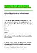 NUR 257 Chronic Exam 3 2026&sol;2027 &vert; Galen College of Nursing &vert; Practice Questions & Verified Answers &vert; Complete Review &vert; Latest Update &vert; Graded A&plus;