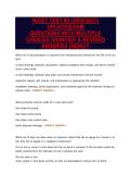 NICET TEST &num;2 &lpar;2026&sol;2027&rpar;&NewLine;UPDATE&vert;EXAM&NewLine;QUESTIONS WITH MULTIPLE&NewLine;CHOICES &vert;VERIFIED & REVISED&NewLine;ANSWERS &lpar;NEW&rpar;&excl;&excl;&excl;