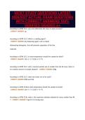 NICET STUDY QUESTIONS LATEST&NewLine;2026&sol;2027 ACTUAL EXAM QUESTIONS&NewLine;WITH CORRECT ANSWERS 100&percnt;&NewLine;VERIFIED GRADED A&plus;