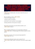 NICET SOILS LEVEL 1 LATEST&NewLine;2026&sol;2027 ACTUAL EXAM QUESTIONS&NewLine;WITH CORRECT ANSWERS 100&percnt;&NewLine;VERIFIED GRADED A&plus;