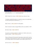 NICET LEVEL 1 STUDY GUIDE GRADE&NewLine;A&plus; COMPLETE EXAM QUESTIONS AND&NewLine;100&percnt; VERIFIED ANSWERS &lpar;2026&sol;2027&rpar;&NewLine;PASS GUARANTEE