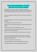 KELLEY SCHOOL OF BUSINESS - L201 EXAM 1 QUESTIONS WITH ACCURATE ANSWERS