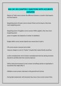 BUS 201 SFU CHAPTER 2 QUESTIONS WITH ACCURATE ANSWERS