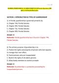 FLORIDA PROFESSIONAL GUARDIANSHIP EXAM Practice Questions &lpar;200 Q&A&rpar; with Detailed Rationales