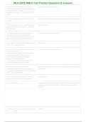 MLO SAFE NMLS Test Practice Questions & Answers PDF &vert; Mortgage Loan Originator Licensing Exam Prep &vert; 2026&ndash;2027
