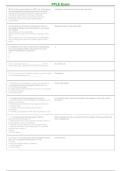 PPLE Exam 2026-2027 &vert; Final Exam Questions With Verified Answers &vert; Grade A&plus;