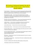 RPN Practice & Professional Standards Test with all Correct & 100&percnt; Verified Answers &vert;Latest Version &vert;Already Graded A&plus;