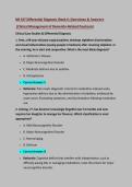 NR 547 Week 6&colon;NR 547 Differential Diagnosis Week 6&colon; Questions & Answers &lpar;Clinical Management of Dementia-Related Psychosis&rpar;&colon;Latest Updated A&plus; Score  Solution