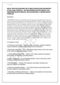 BIOL251 PRACTICE QUESTIONS FOR ULTIMATE EXAM SUCCESS AND MASTERY &NewLine;ACTUAL EXAM &lbrack; QUESTION 1- 200&rsqb; AND ANSWERS UPDATED 2026&sol;2027&vert; 100&percnt; &NewLine;VERIFIED&vert;DETAILED RATIONALES &ndash;PASS GUARANTEED A&plus; GRADED &vert;INSTANT &NewLine;DOWNLOAD 