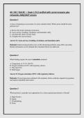 NU 136 &sol; NU136 &mdash; Exam 1 &lpar;V1&rpar; verified with correct answers plus &NewLine;rationales 2026&sol;2027 version