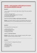 NUR 201 &mdash; Exam 2 questions verified with correct answers &NewLine;plus rationales 2026&sol;2027 instant pdf 