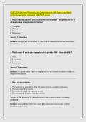 NURS 5334 Advanced Pharmacology Comprehensive Final Exam verified with &NewLine;correct answers plus rationales 2026&sol;2027 version 