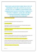 NRNP 6552 &lpar;ADVANCED NURSE PRACTICE IN &NewLine;REPRODUCTIVE HEALTH FINAL&rpar; EXAM &NewLine;WITH ACTUAL CORRECT QUESTIONS AND &NewLine;VERIFIED DETAILED ANSWERS&vert; CURRENTLY &NewLine;TESTING VERSION &vert; ALREADY GRADED &NewLine;A&plus;&vert;NEWEST&vert;EXPERT VERIFIED FOR &NewLine;GUARANTEED PASS 2026&sol;2027 