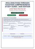 WGU D522 Task 1 Performance Assessment &vert; 110 Questions and Answers &vert; 2026 Edition &vert; 100&percnt; Correct 