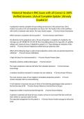 Maternal Newborn RNC Exam with all Correct & 100&percnt; Verified Answers &vert;Actual Complete Update &vert;Already Graded A&plus;