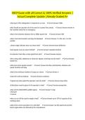 OECP Exam with all Correct & 100&percnt; Verified Answers &vert;Actual Complete Update &vert;Already Graded A&plus;