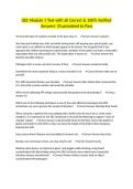 OEC Module 1 Test with all Correct & 100&percnt; Verified Answers &vert;Guaranteed to Pass