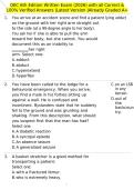 OEC 6th Edition Written Exam &lpar;2026&rpar; with all Correct & 100&percnt; Verified Answers &vert;Latest Version &vert;Already Graded A&plus;