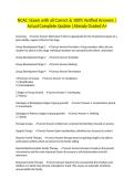 NCAC I Exam with all Correct & 100&percnt; Verified Answers &vert;Actual Complete Update &vert;Already Graded A&plus;