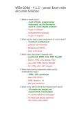 WGU D386 - 4&period;1&period;2 &ndash; Janani Exam with Accurate Solution