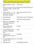 NCCAP Test Questions with all Correct & 100&percnt; Verified Answers &vert;Actual Complete Update &vert;Already Graded A&plus;